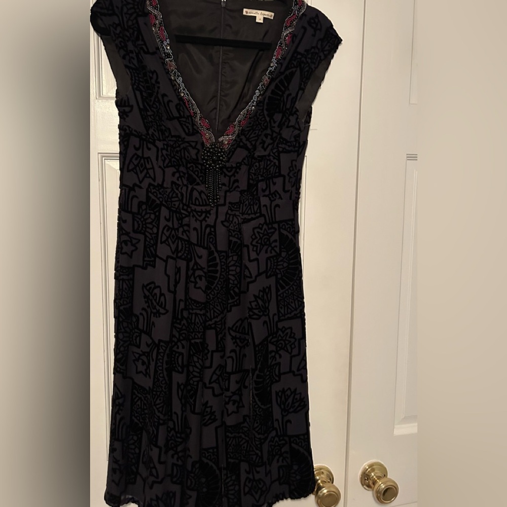 Vintage Elegant Black Dress